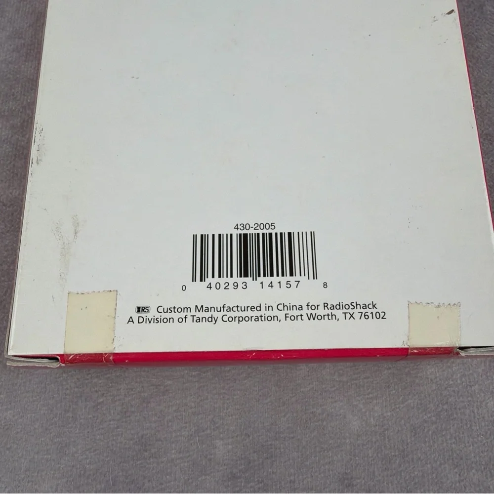 Radio Shack headset hanger